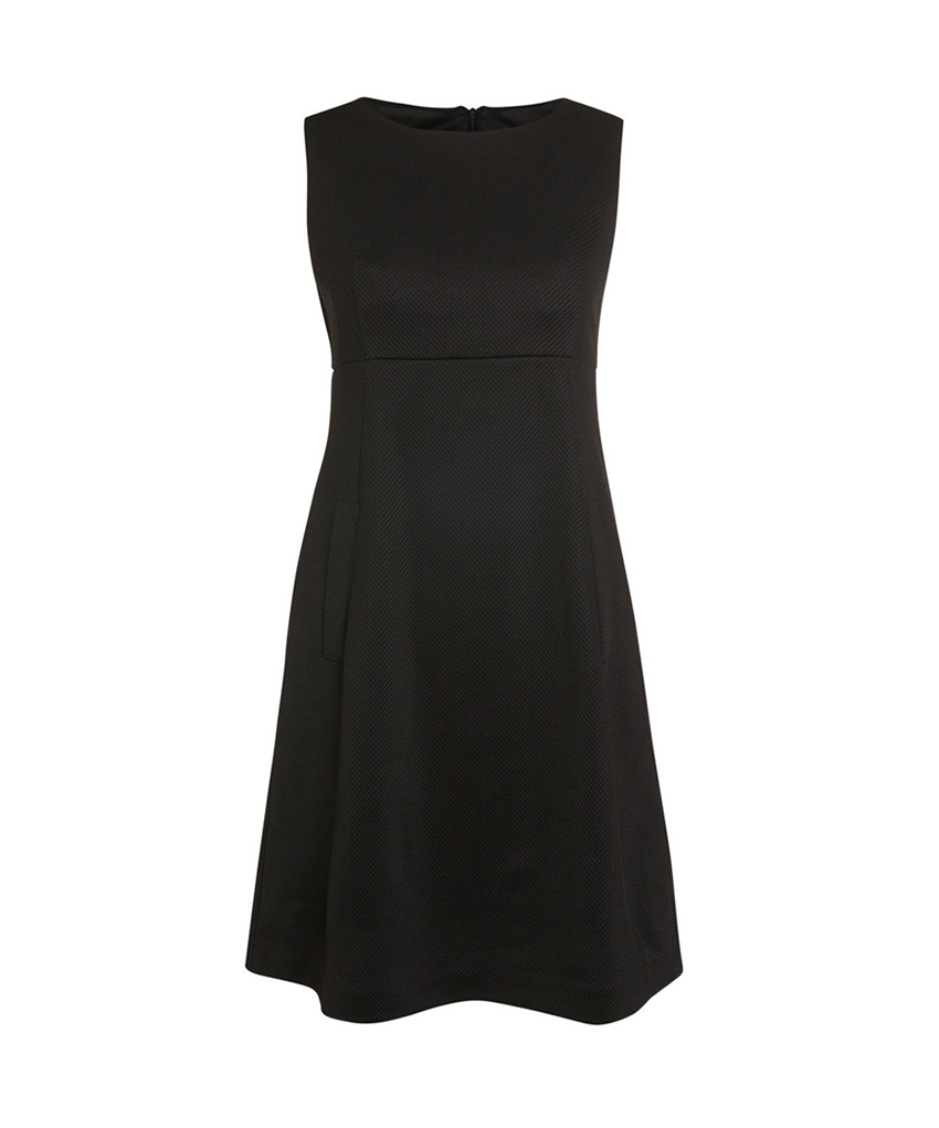 Beige Linen Midi Dress - Imagen 3